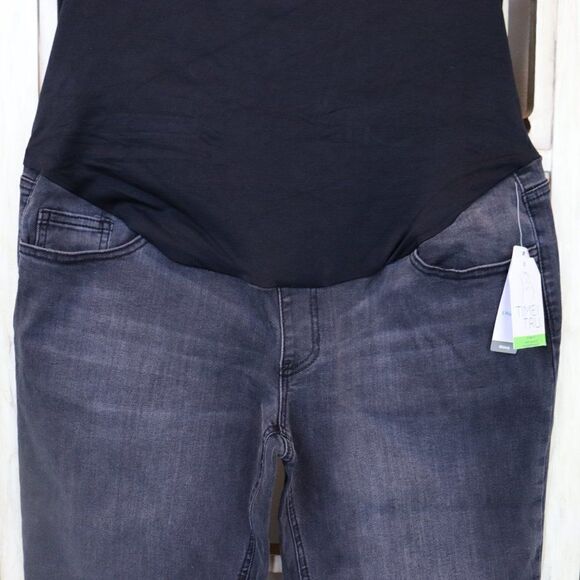 Time and Tru Maternity Skinny Jeans size 12 New - Picture 5 of 11